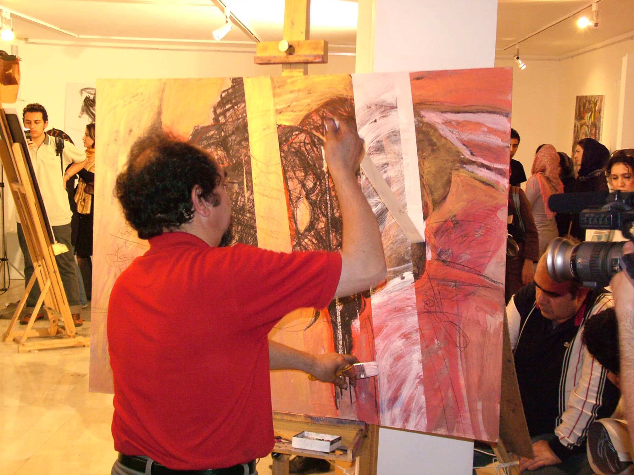 Painting Workshop - Maat Gallery - Tehran, Iran 2004