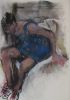 Untitle,No.20-2017-Pastel on Cardboard-50 x 70 cm